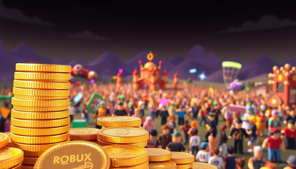 Robux in Roblox gaming experience