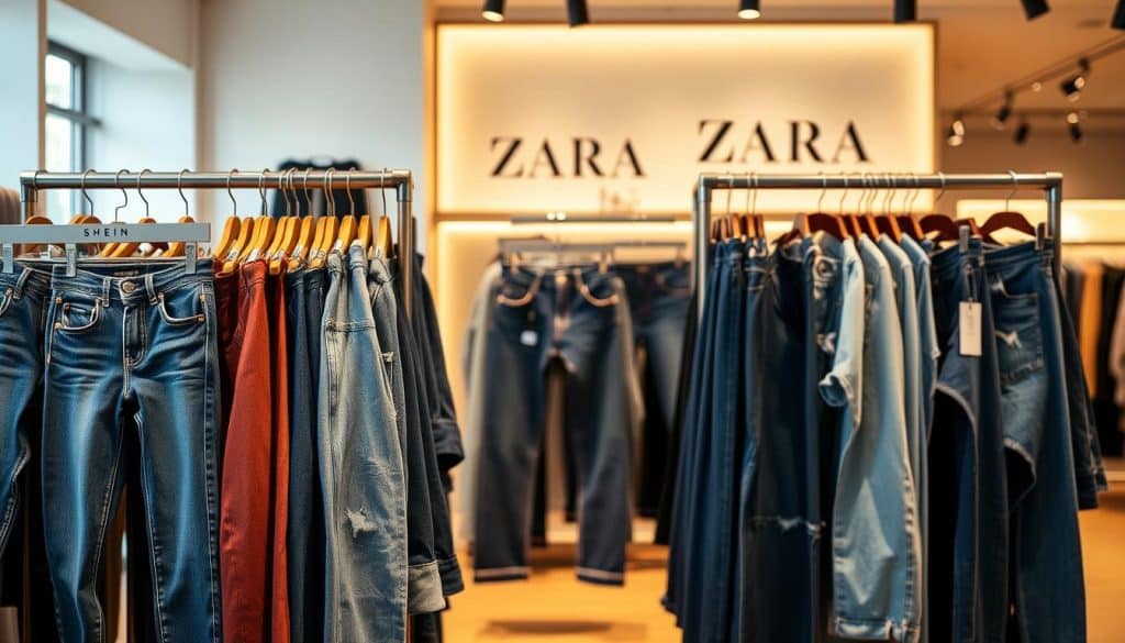 SHEIN vs Zara jeans